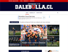 Tablet Screenshot of dalebulla.cl